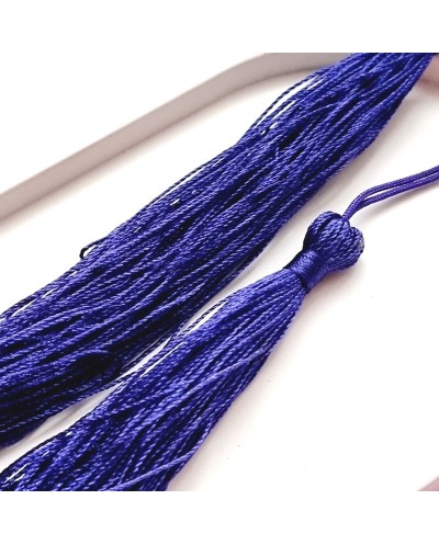Ilgi tekstiliniai kutai violetinės sp., 13 cm, 1 vnt.