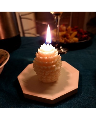 Žvakė dekoratyvinė Kankorėžis, 7x4 cm, 1 vnt.